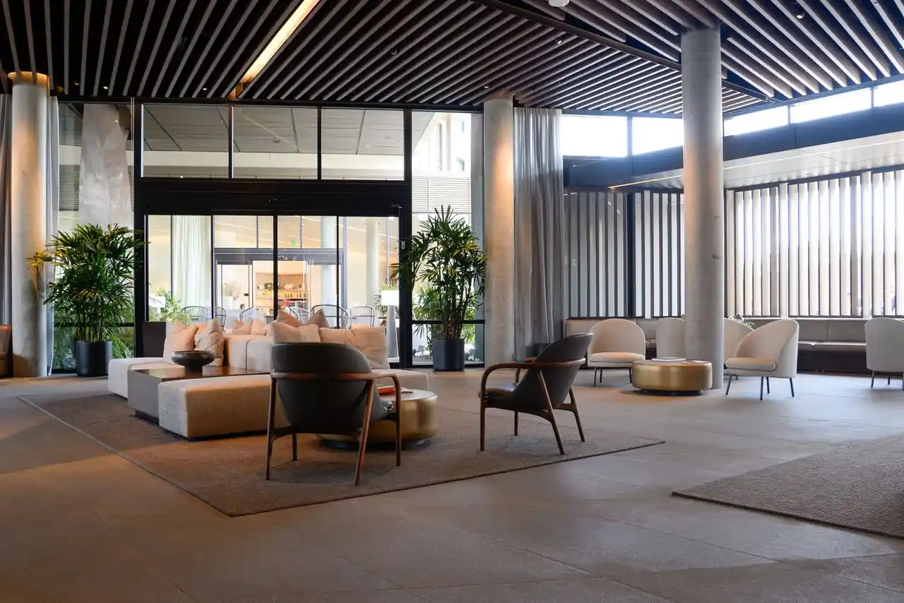 Serene spa and wellness area in a Canadian resort